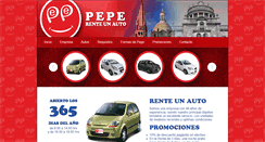 Desktop Screenshot of peperenteunauto.com